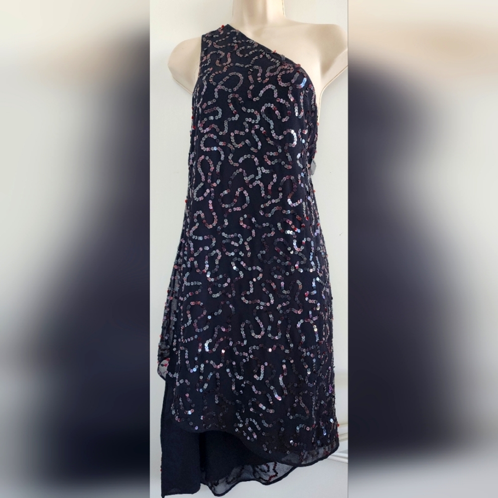 Black Walter Baker Sequined LEXI dress | Size 10